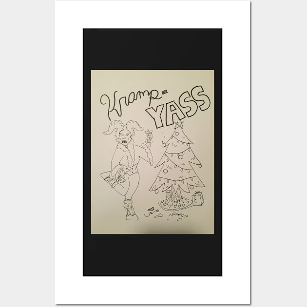 Kramp-yass Wall Art by Artofmiarussell 